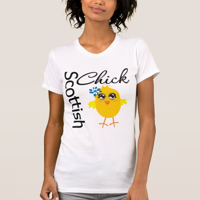 Scottish Chick T-Shirt (Front)
