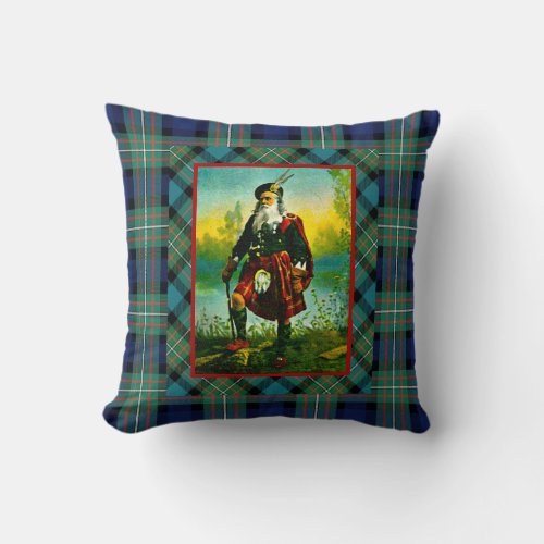 Scottish Christmas Pillow