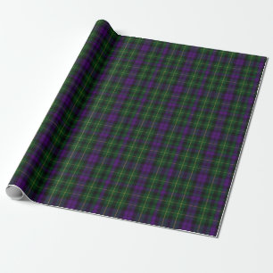 Scottish Clan Abercrombie Tartan Wrapping Paper