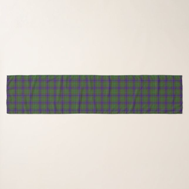 Scottish Clan Adams Tartan  Plaid  Scarf (Front (Horizontal))