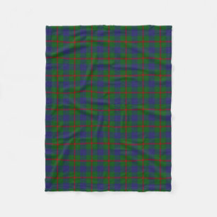 Scottish Clan Agnew Classic Tartan Fleece Blanket