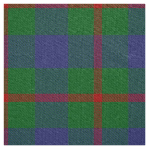 Clan Agnew Tartan Fabric | Zazzle