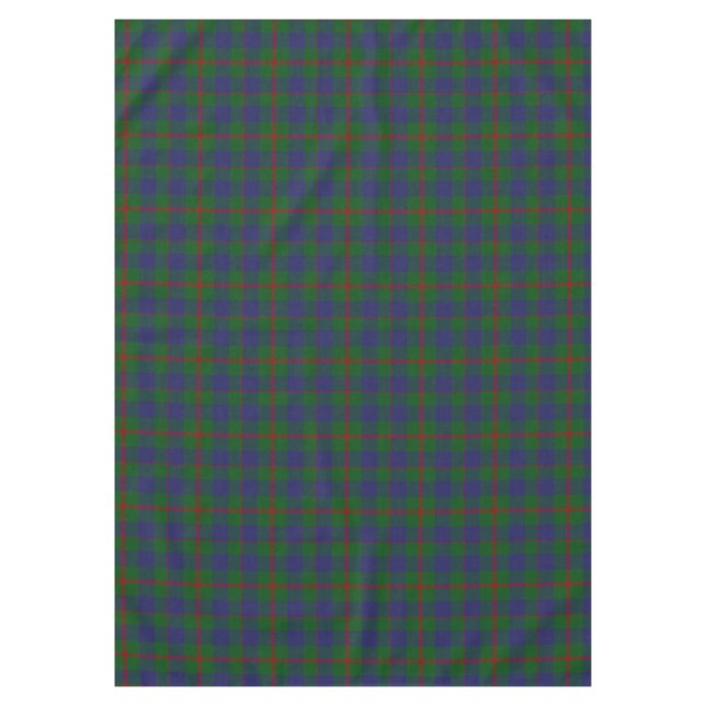 Scottish Clan Agnew Tartan Tablecloth (Front)