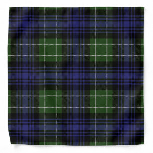 Scottish Clan Akins Tartan Plaid Bandana