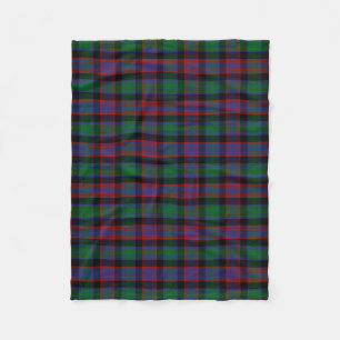 Scottish Clan Alexander Hunting Tartan Plaid Fleece Blanket