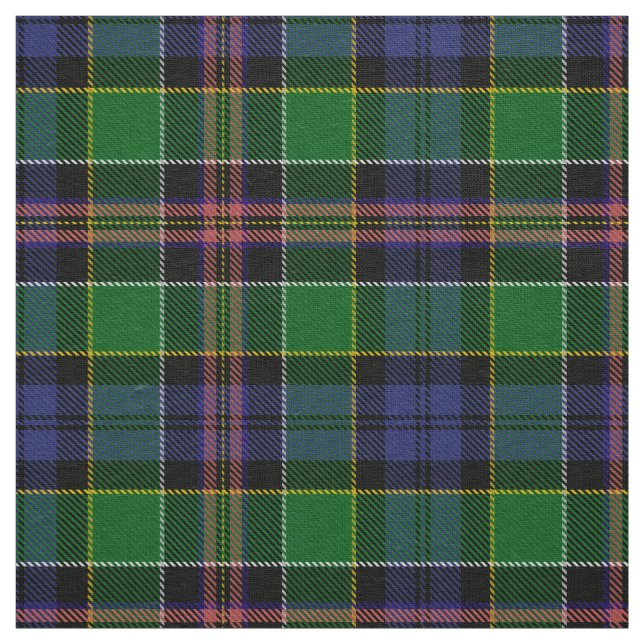 Scottish Clan Allison Tartan Plaid Fabric (Swatch)