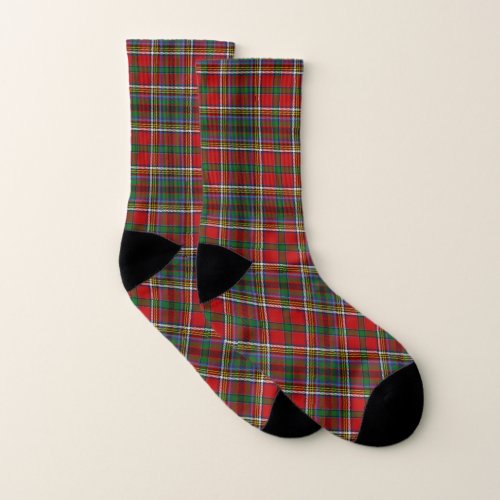 Scottish Clan Anderson of Ardbrake Tartan Plaid Socks