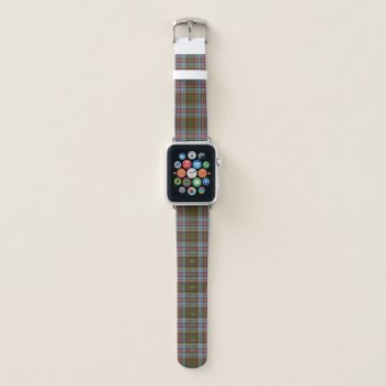 Scottish Clan Anderson Tartan Plaid Apple Watch Band by thecelticflame at Zazzle