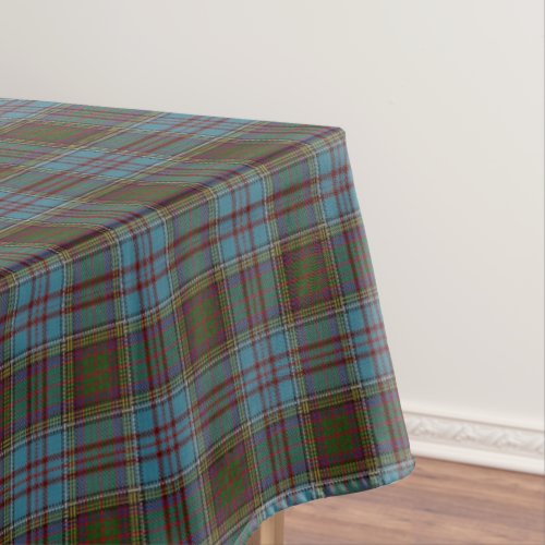 Scottish Clan Anderson Tartan Tablecloth