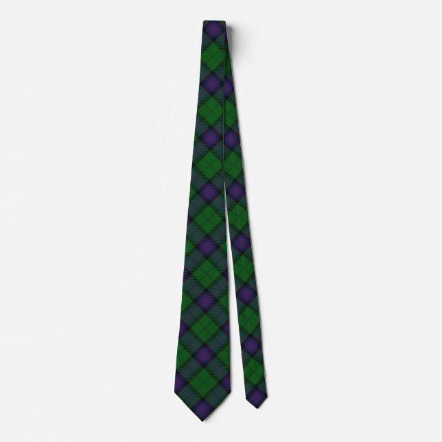 Scottish Clan Armstrong Tartan Neck Tie (Front)