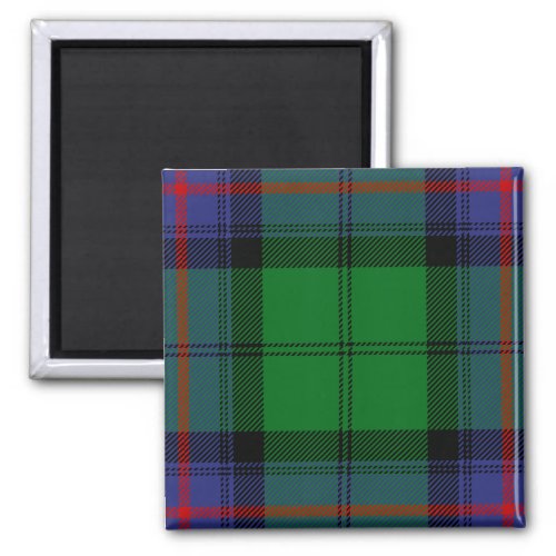 Scottish Clan Armstrong Tartan Plaid Magnet