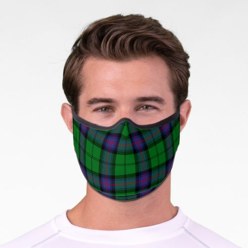 Scottish Clan Armstrong Tartan Plaid Premium Face Mask