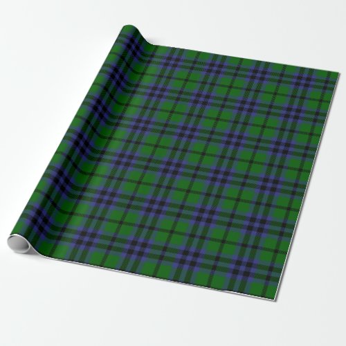 Scottish Clan Austin Tartan Plaid Wrapping Paper