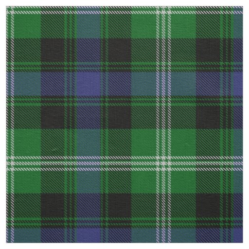 Scottish Clan Baillie of Polkemett Tartan Plaid Fabric