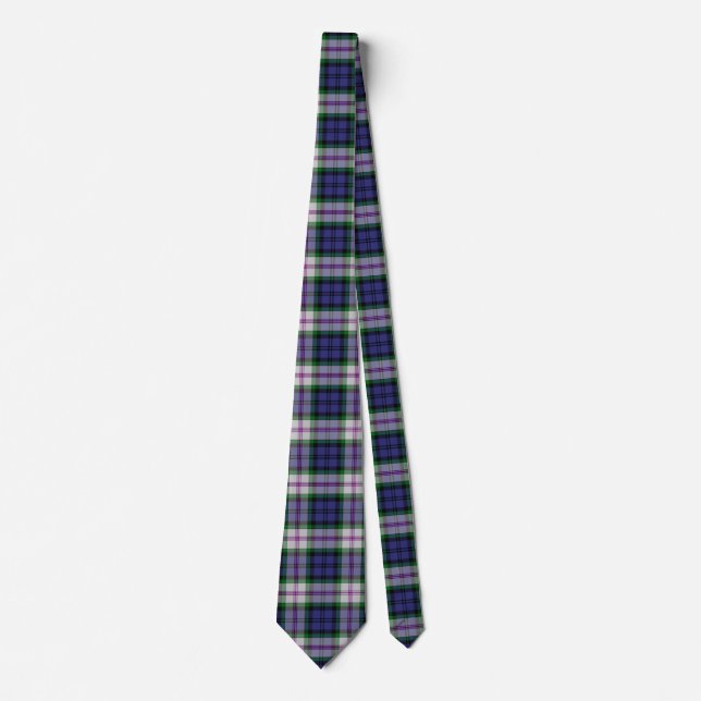Scottish Clan Baird Dress Tartan Plaid Neck Tie (Front)