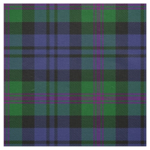 Scottish Clan Baird Tartan Plaid Fabric