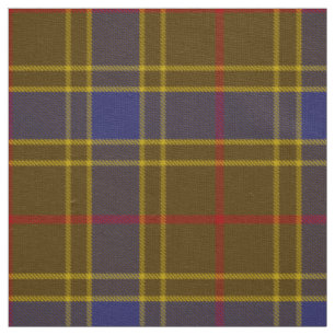 Scottish Clan Balfour Tartan Plaid Fabric
