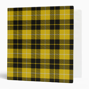 Scottish Clan Barclay Dress Tartan Plaid 3 Ring Binder