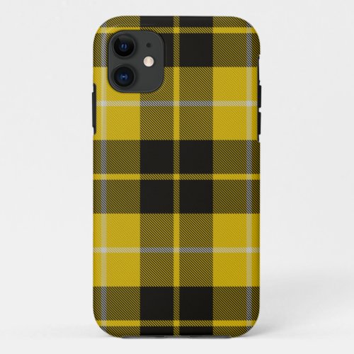Scottish Clan Barclay Dress Tartan Plaid iPhone 11 Case