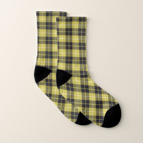 Scottish Clan Barclay Tartan Plaid Socks