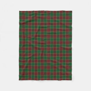 Scottish Clan Baxter Classic Tartan Fleece Blanket