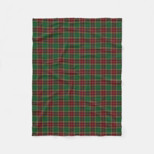 Scottish Clan Baxter Classic Tartan Fleece Blanket