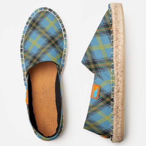 Scottish Clan Bell Tartan Plaid Espadrilles