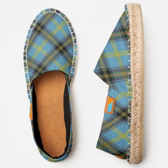 plaid espadrilles