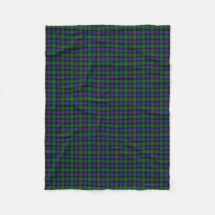 Scottish Clan Blair Classic Tartan Fleece Blanket