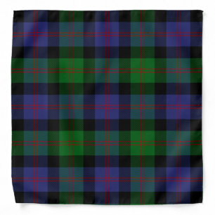Scottish Clan Blair Tartan Plaid Bandana