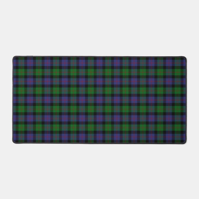 Scottish Clan Blair Tartan Plaid Desk Mat (Front)