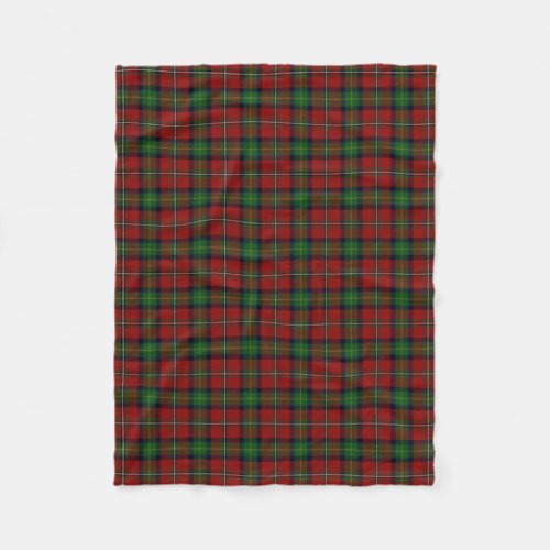 Scottish Clan Boyd Classic Tartan Fleece Blanket