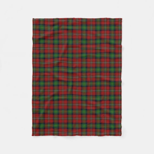Scottish Clan Boyd Classic Tartan Fleece Blanket (Front)