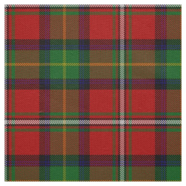 Clan Boyd Tartan Fabric | Zazzle