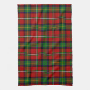 Scottish Clan Boyd Tartan Plaid Kitchen Towel