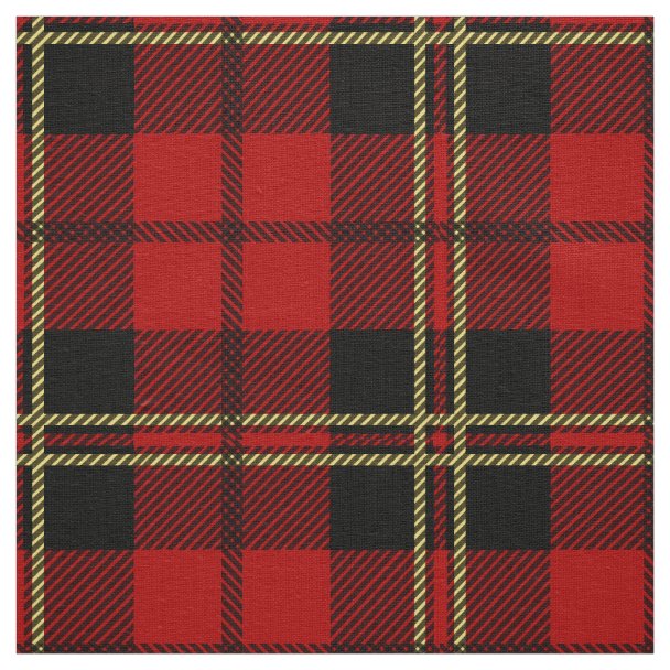 Clan Brodie Tartan Fabric | Zazzle