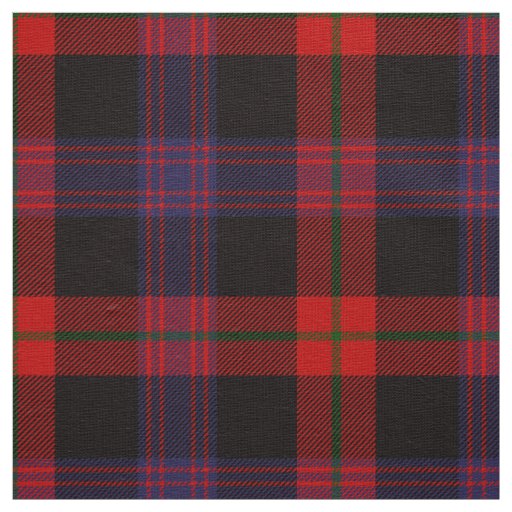 Scottish Clan Brown Tartan Plaid Fabric