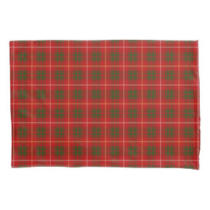 Scottish Clan Bruce Tartan Pillowcase