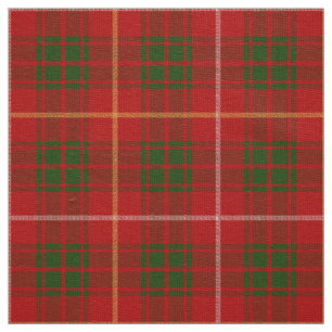 Scottish Clan Bruce Tartan Plaid Fabric
