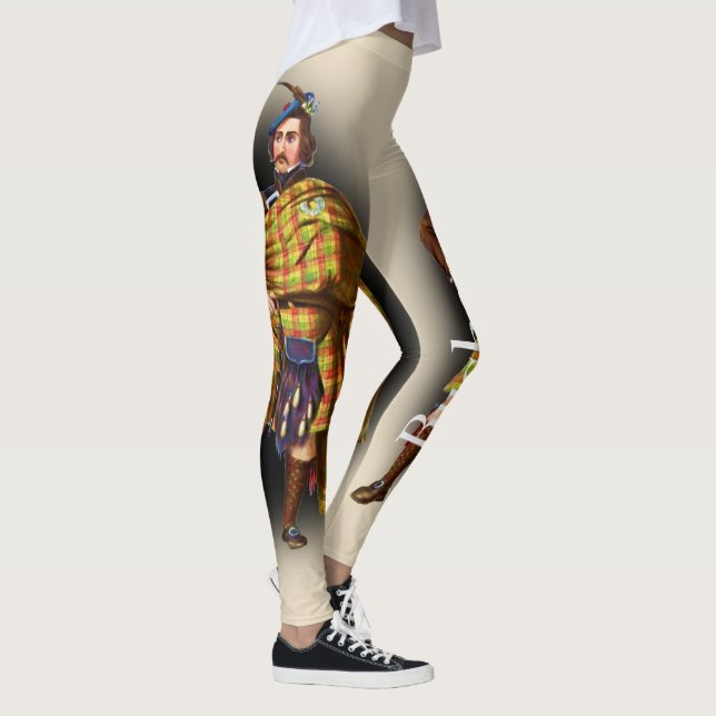 Scottish Clan Buchanan By R. R. McIan Leggings (Right)
