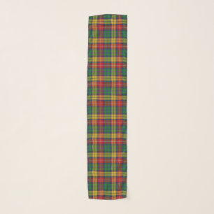 Scottish Clan Buchanan Tartan Plaid Scarf