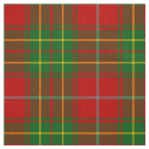 Scottish Clan Burnett Tartan Plaid Fabric