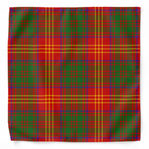 Scottish Clan Burns Tartan Plaid Bandana