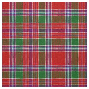 Scottish Clan Burrell Tartan Plaid Fabric