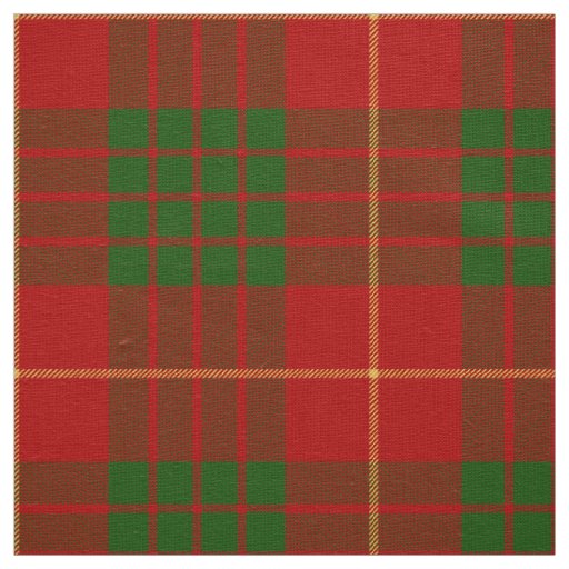 Scottish Clan Cameron Tartan Plaid Fabric