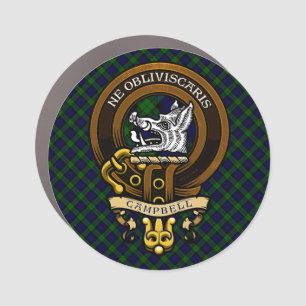 Scottish Clan Campbell Badge and Crest Car Magnet