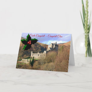 Scottish Clan Campbell - Castle Campbell Xmas Card