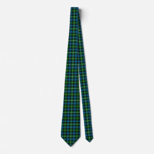 Scottish Clan Campbell Of Argyll Tartan Plaid Neck Tie