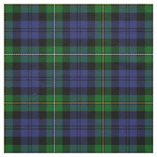 Scottish Clan Campbell of Loudoun Tartan Plaid Fabric