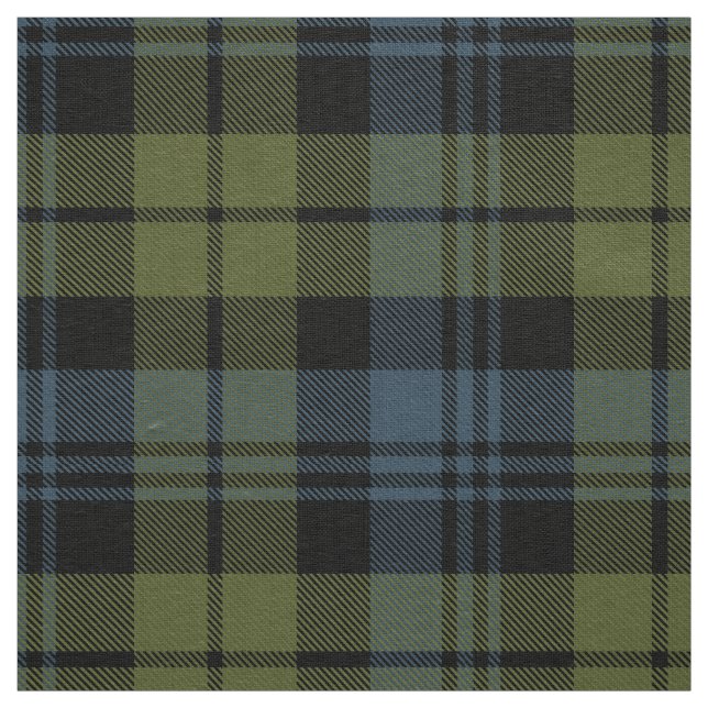 Scottish Clan Campbell Tartan Plaid Fabric (Swatch)